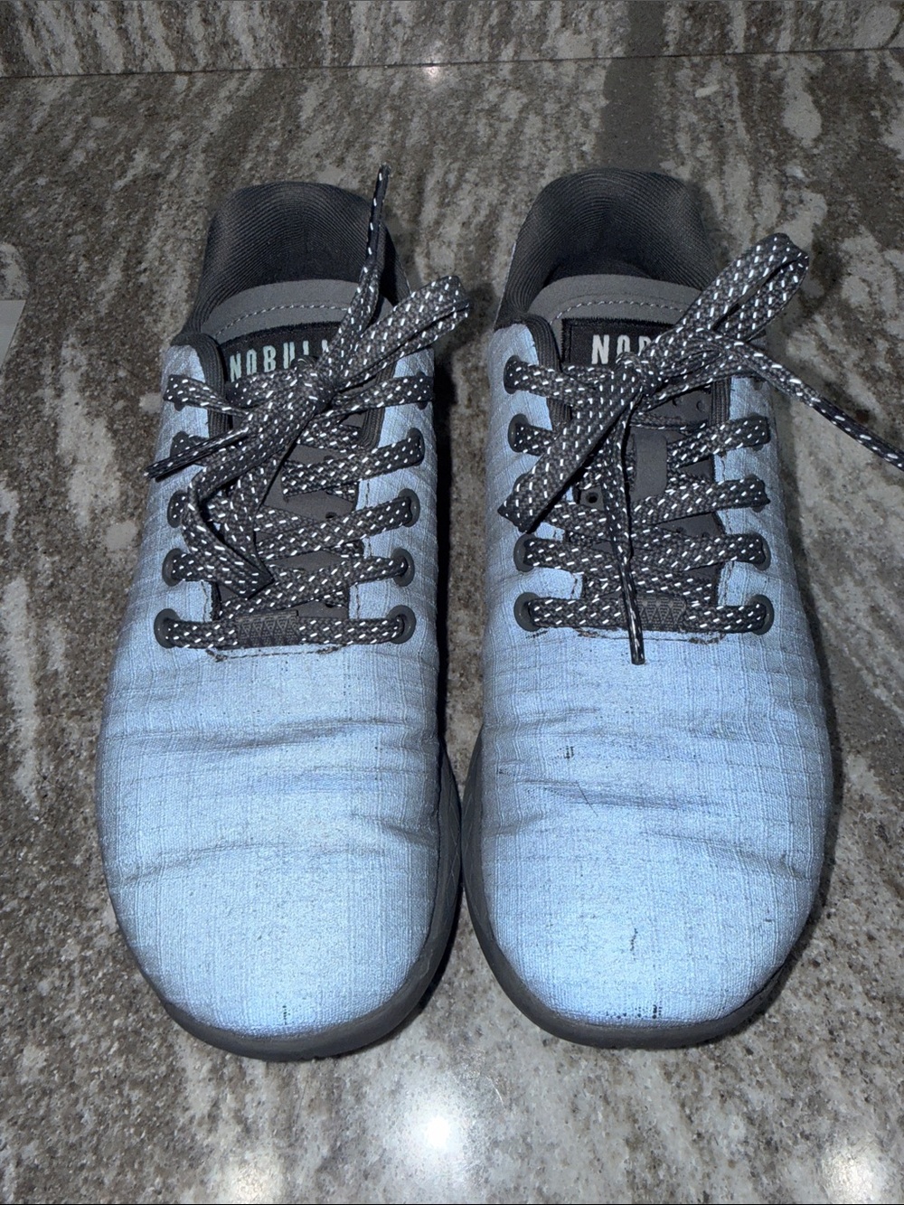 NOBULL Reflective Gray Lace-Up Trainers